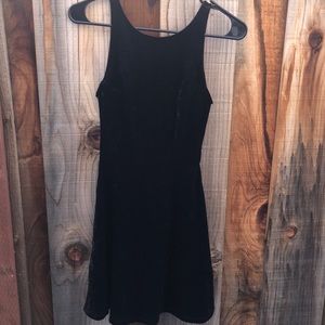 SALE Fit to Flare Velvet Dress